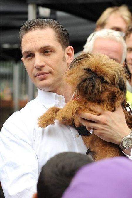 Том Харди нохойнд үнэхээр хайртай 