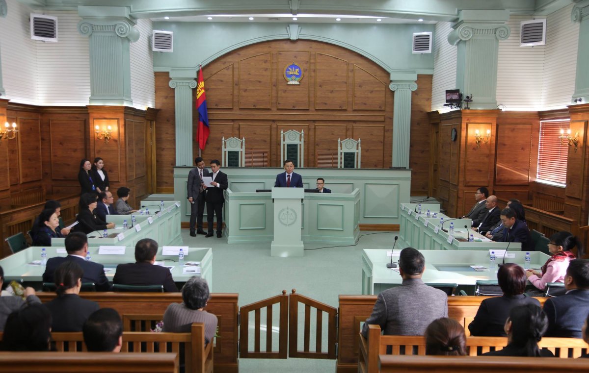Монгол Улсын шүүх дэлхийн жишигт нийцсэн хоёр танхимтай боллоо