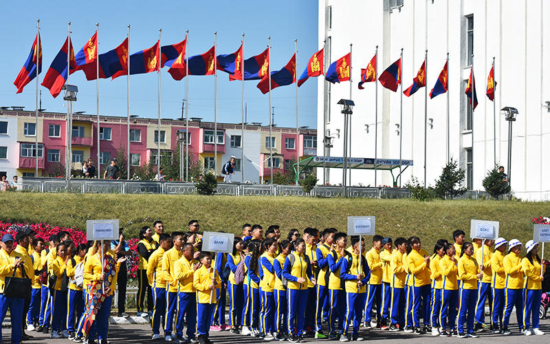 Монголын Хүүхдийн спортын VI их наадамд Орхон аймгаа төлөөлөн спортын 21 төрөлд 272 тамирчин 57 багш дасгалжуулагч оролцоно