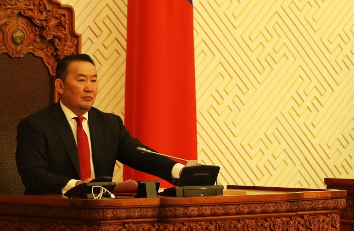 Ерөнхийлөгч Монгол Улсын 2020 оны төсвийн тухай хуульд хэсэгчлэн хориг тавив