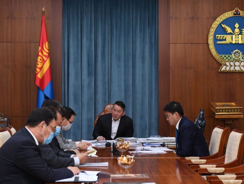 Монгол Улсын Ерөнхийлөгч Х.Баттулга Сонгуулийн ерөнхий хорооны гишүүдтэй уулзлаа