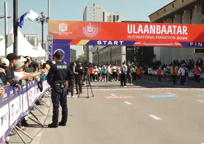 "Улаанбаатар марафон 2024" олон улсын гүйлтийн хөтөлбөр