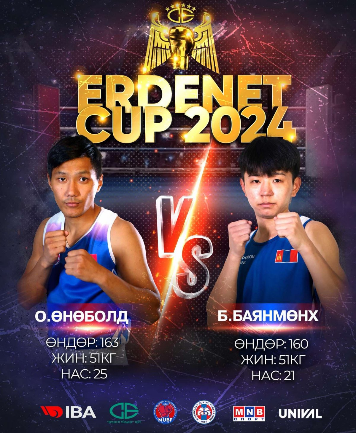 “ERDENET CUP-2024” МЭРГЭЖЛИЙН БОКСЫН ТУЛААНД ХАЛЗ ӨРСӨЛДӨХ ТАМИРЧИД №1