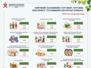   Хүүхдийн мөнгөн тэтгэмж 100,000 төгрөгийг аравдугаар сарын 20-нд олгоно